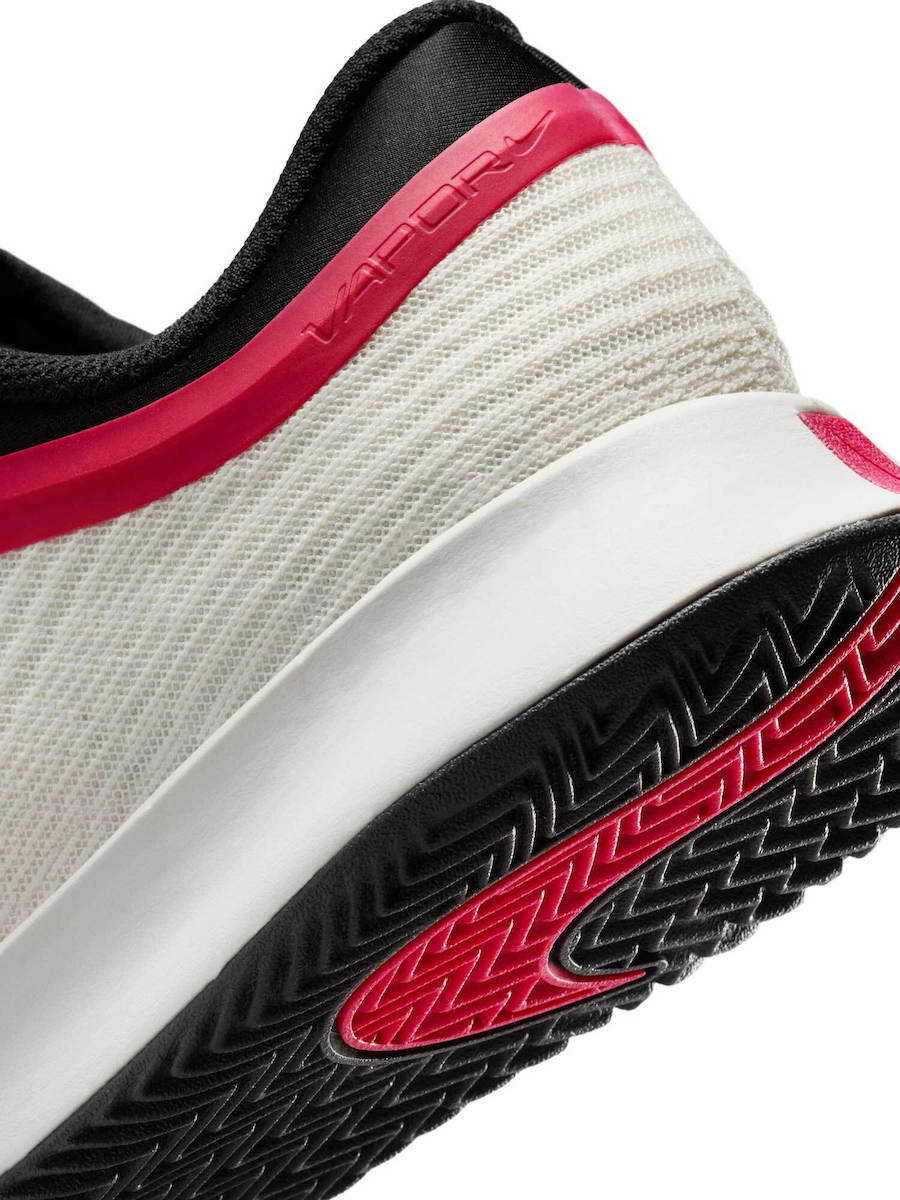 Nike Court Air Zoom Vapor Pro 3 Pale Ivory Sail Team Red