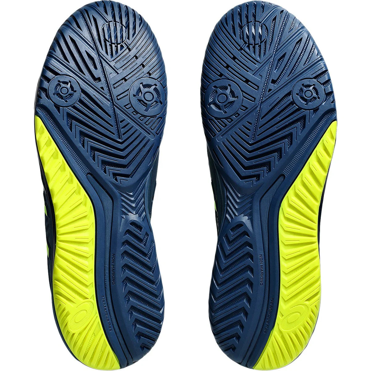 ASICS GEL-RESOLUTION 9 Mako Blue Safety Yellow