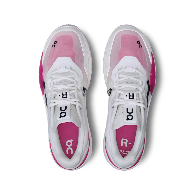 On THE ROGER Pro 2 White | Pink