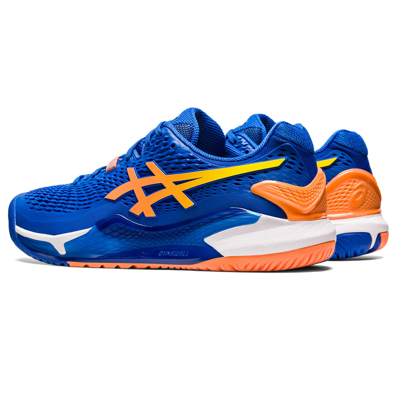 Asics Gel-Resolution 9 Tuna blue/Sun peach