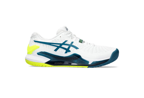 Asics Gel Resolution 9 (White/Teal)