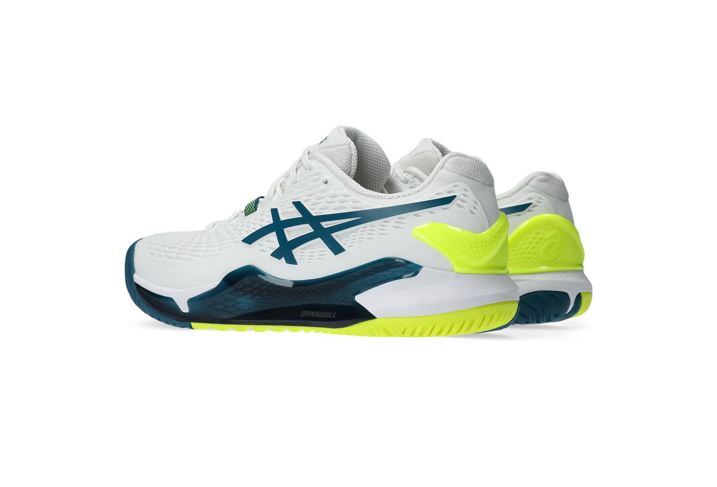 Asics Gel Resolution 9 (White/Teal)