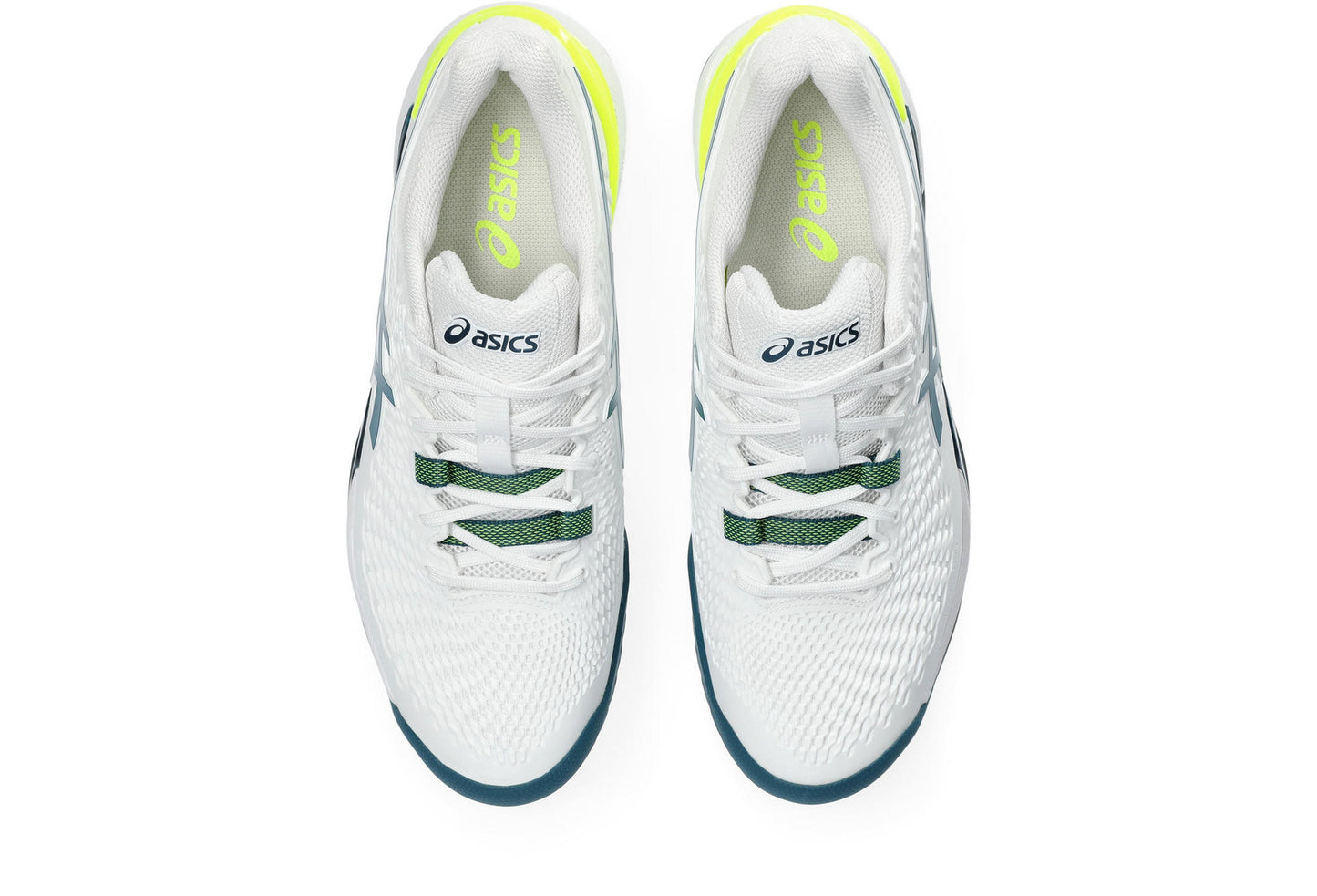 Asics Gel Resolution 9 (White/Teal)