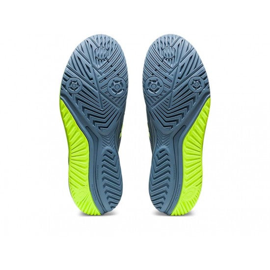 ASICS Gel Resolution 9 'Steel Blue Hazard GREEN