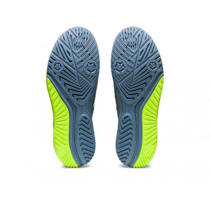 ASICS Gel Resolution 9 'Steel Blue Hazard GREEN