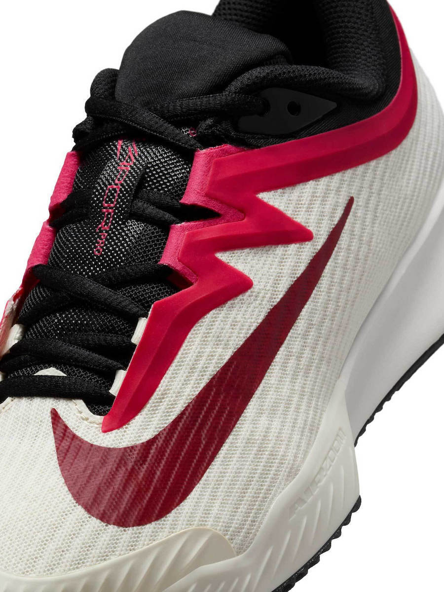 Nike Court Air Zoom Vapor Pro 3 Pale Ivory Sail Team Red