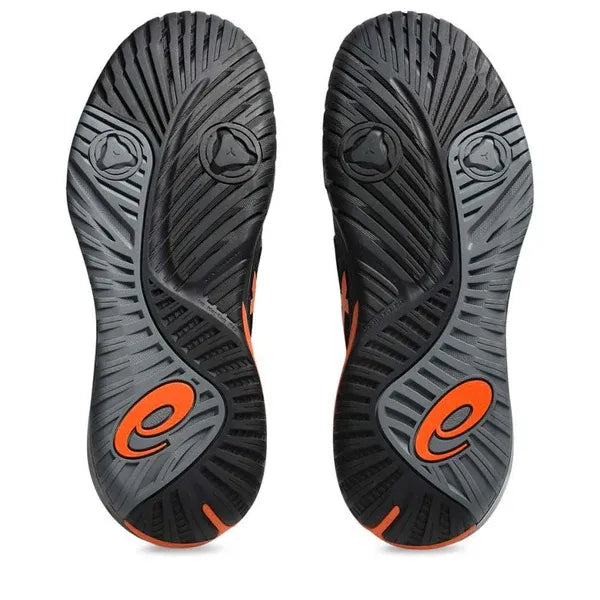 ASICS GEL RESOLUTION X BLACK-ORANGE