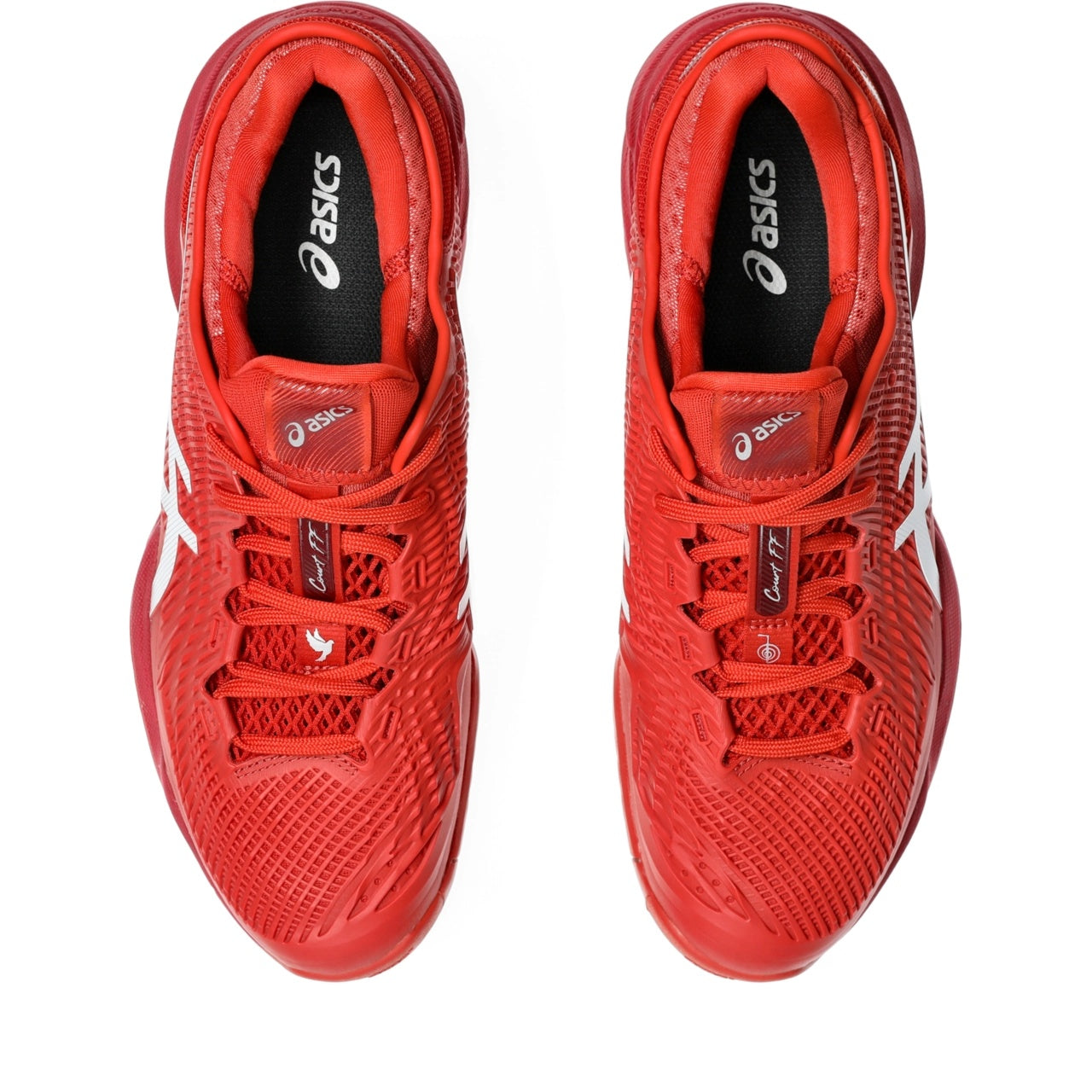 ASICSCOURT FF 3 NOVAK Rust/White