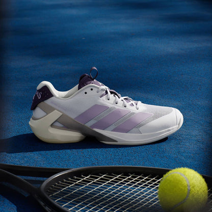 Adizero Ubersonic 5 Clay Cloud White / Powder Plum