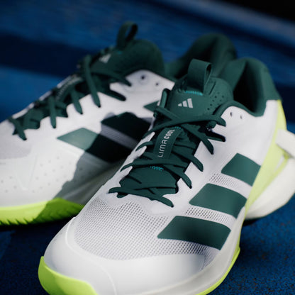 Adizero Ubersonic 5 Clay Cloud White / Lucid Lemon