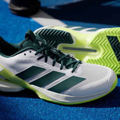 Adizero Ubersonic 5 Clay Cloud White / Lucid Lemon