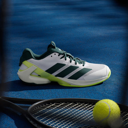 Adizero Ubersonic 5 Clay Cloud White / Lucid Lemon