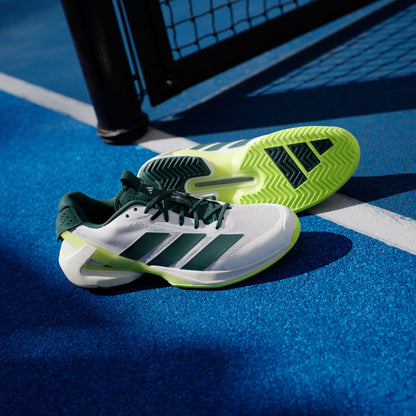 Adizero Ubersonic 5 Clay Cloud White / Lucid Lemon