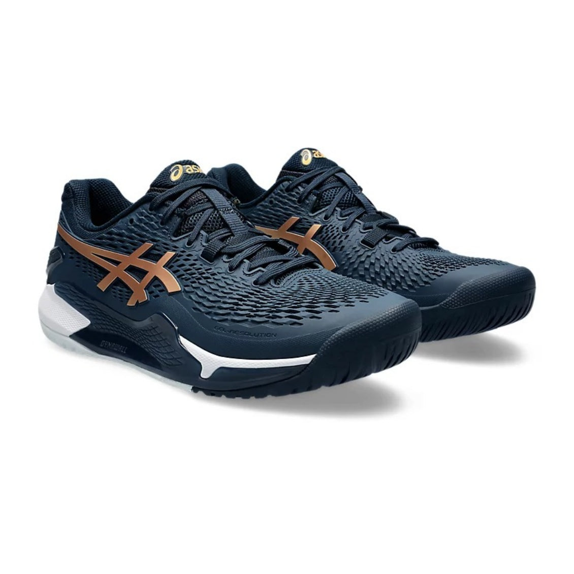 ASCS GEL-RESOLUTION 9 French Blue/Pure Gold
