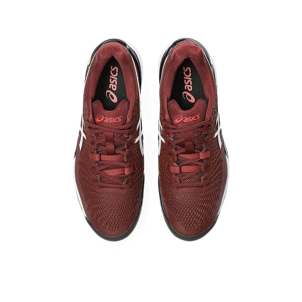 ASICS GEL-RESOLUTION 9 Antique Red/White