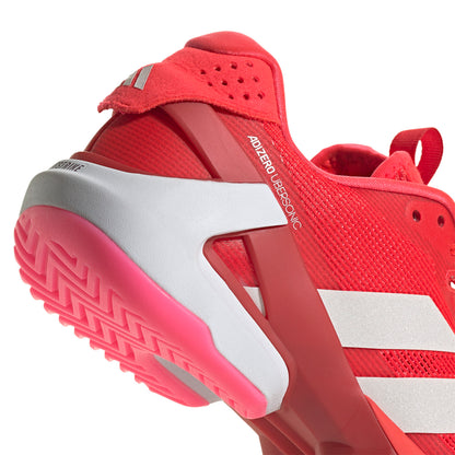 Adizero Ubersonic 5 Clay Lucid Red